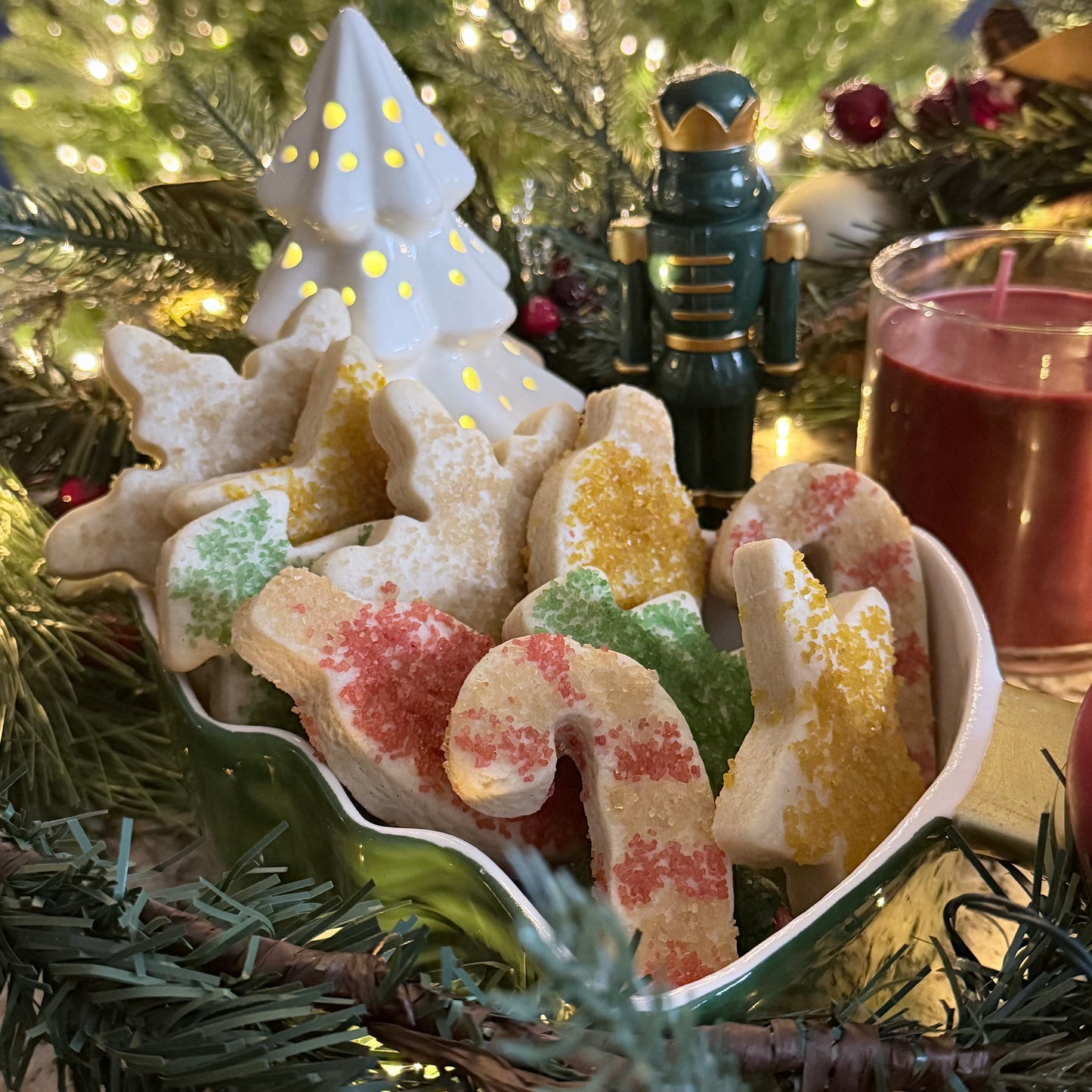 Sugared Holiday Platter - Pre Order