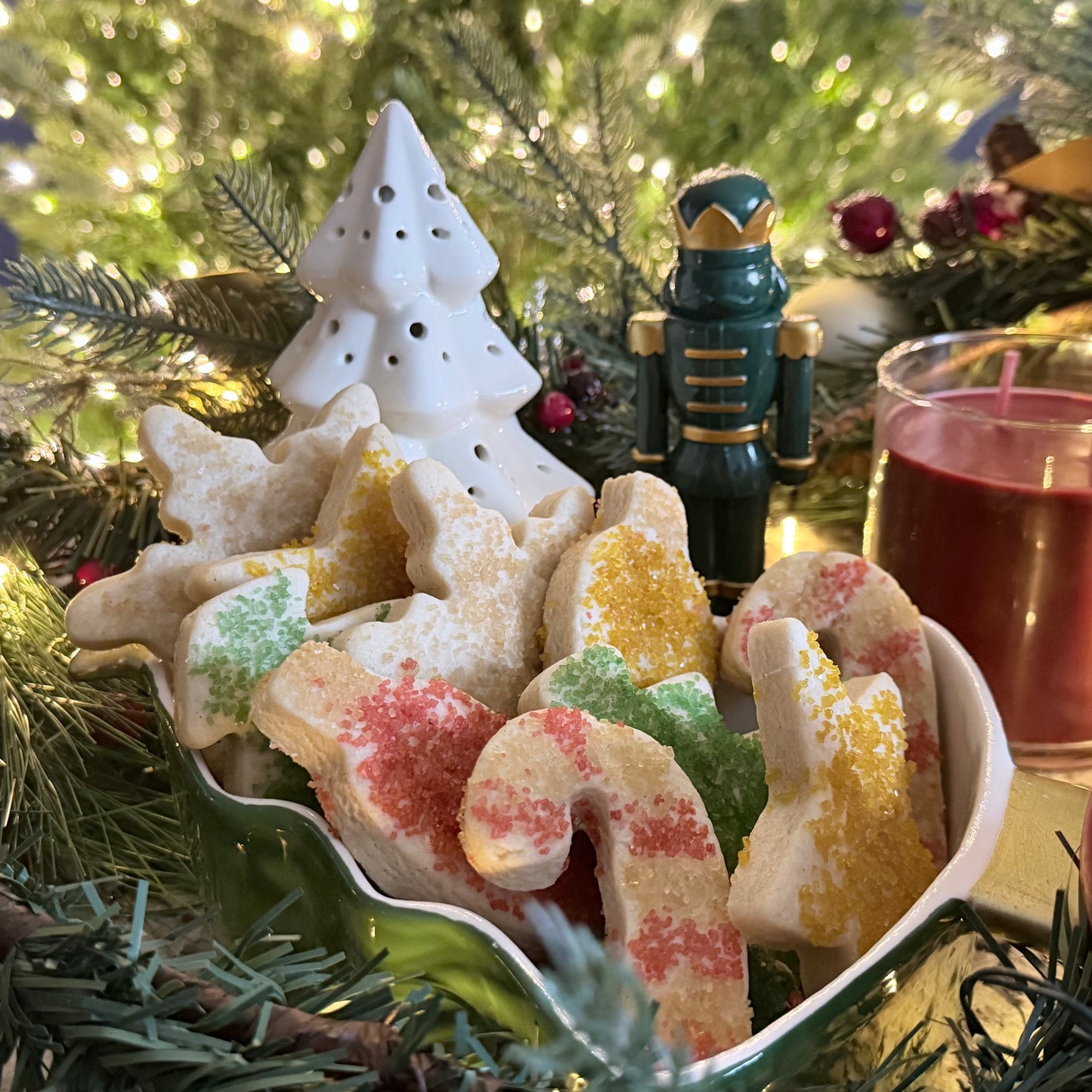 Sugared Holiday Platter - Pre Order